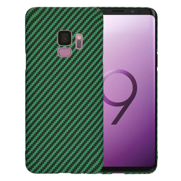 Techsuit - Carbonite FiberShell - Samsung Galaxy S9 - Green