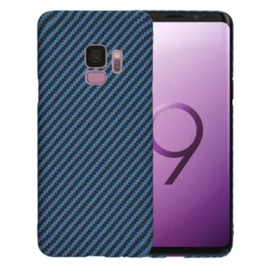 Techsuit - Carbonite FiberShell - Samsung Galaxy S9 - Cyan