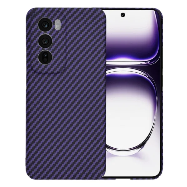 Techsuit - Carbonite FiberShell - Oppo Reno12 - Purple