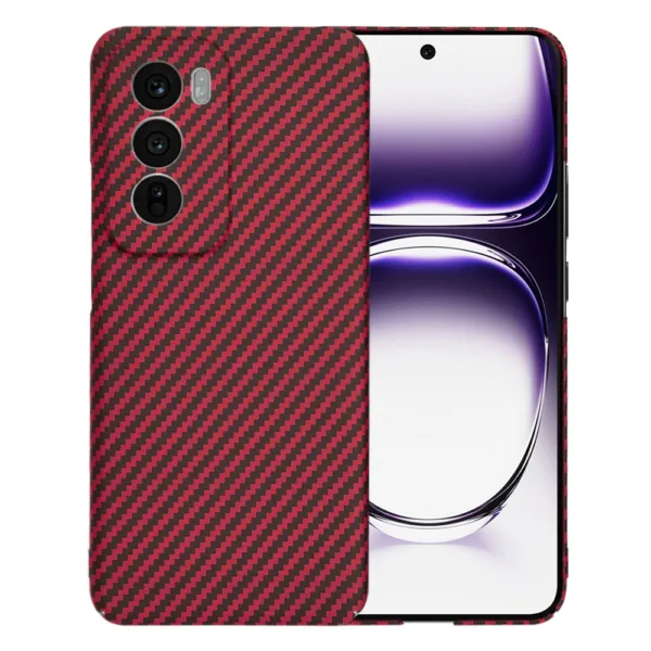 Techsuit - Carbonite FiberShell - Oppo Reno12 - Red