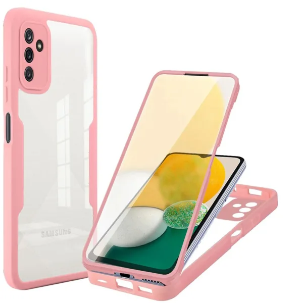 Techsuit - ColorVerse 360 Series + Screen Protector - Samsung Galaxy A13 5G / A04s - Pink