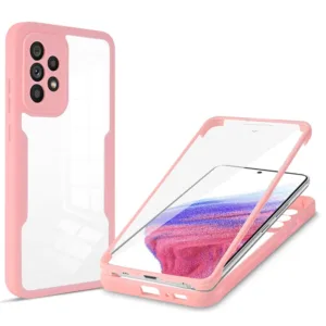 Techsuit - ColorVerse 360 Series + Screen Protector - Samsung Galaxy A53 5G - Pink