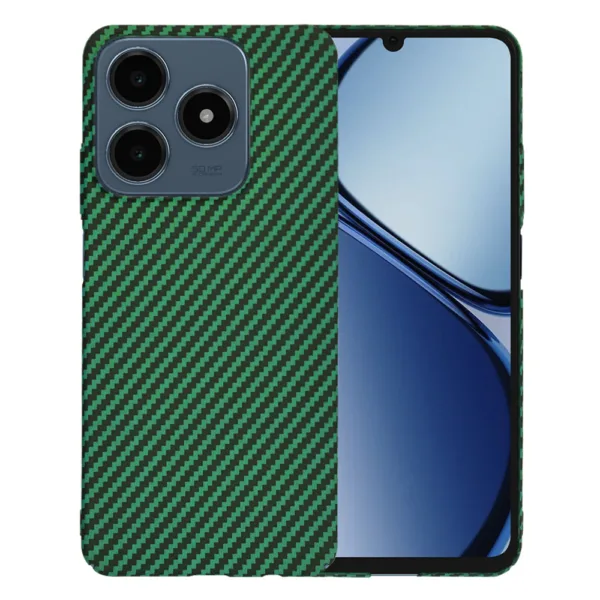 Techsuit - Carbonite FiberShell - Realme C63 / C61 - Green