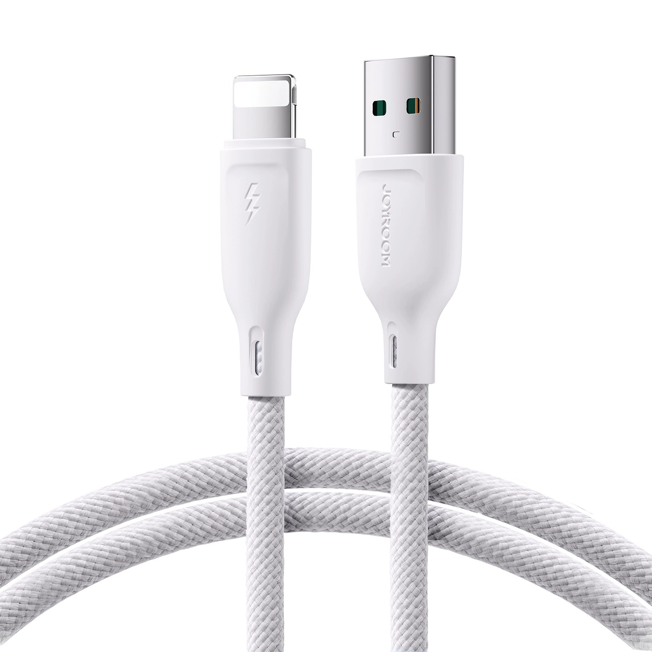 Joyroom Multi-Color Series S-A34 USB-A / Lightning 3A cable 1m - white