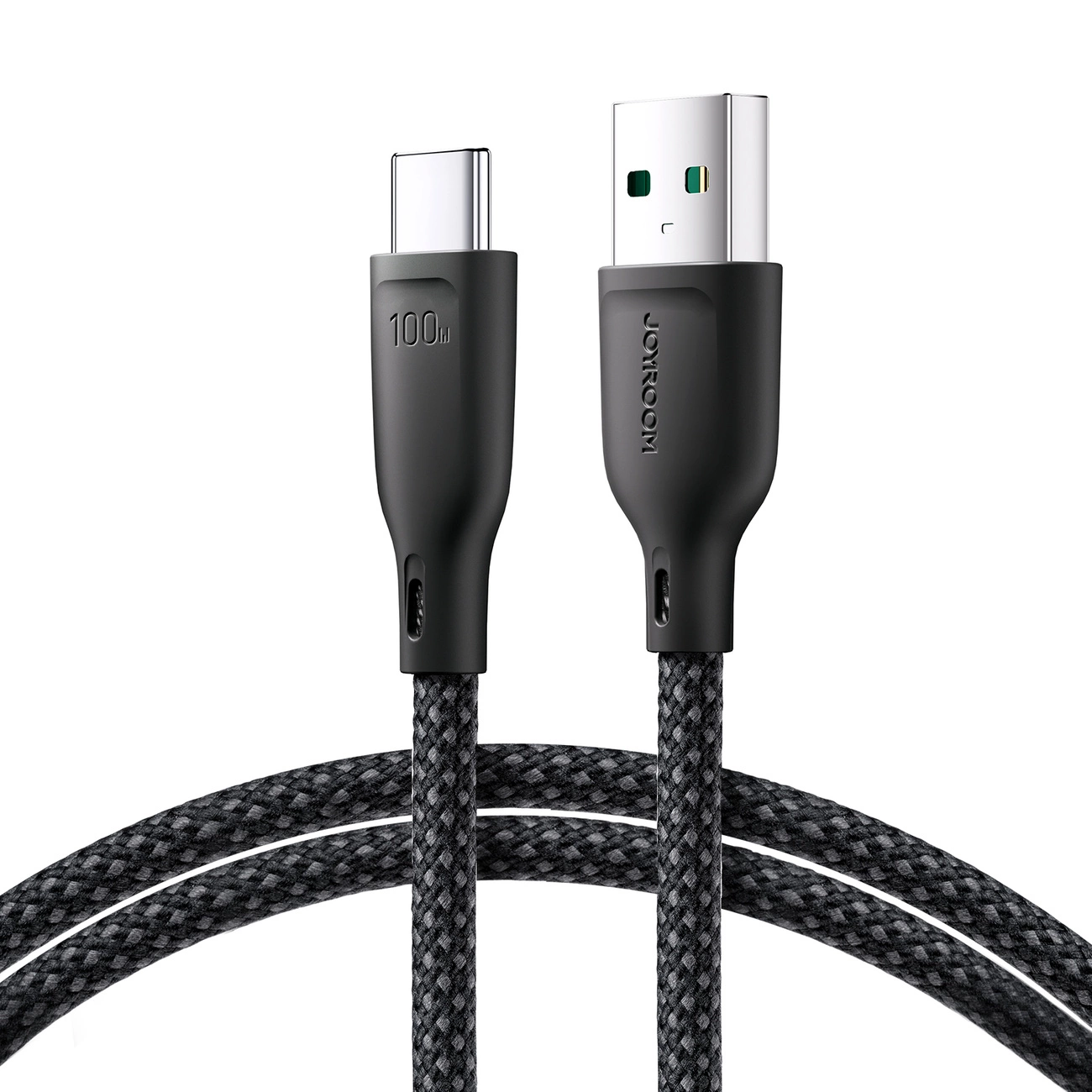 Joyroom Multi-Color Series S-A34 USB-A / USB-C cable 100W 1m - black