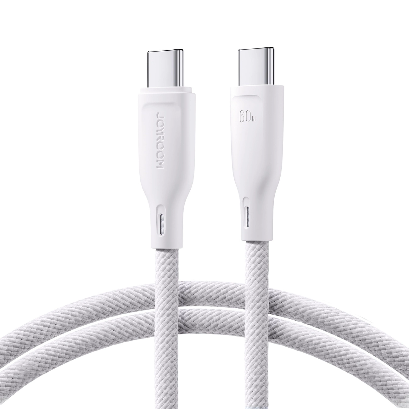 Joyroom Multi-Color Series S-A34 USB-C / USB-C PD 60W 1m Cable - White