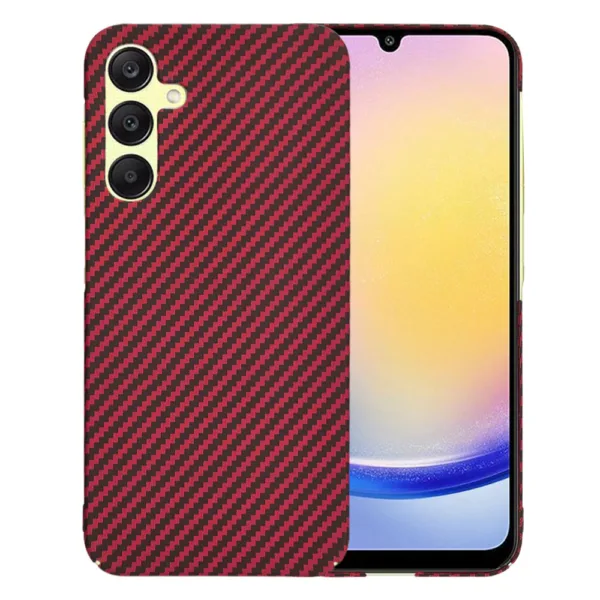 Techsuit - Carbonite FiberShell - Samsung Galaxy A25 5G - Red