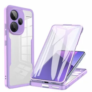 Techsuit - ColorVerse 360 Series + Screen Protector - Xiaomi Redmi Note 13 Pro+ 5G - Purple