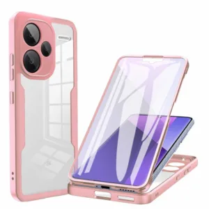 Techsuit - ColorVerse 360 Series + Screen Protector - Xiaomi Redmi Note 13 Pro+ 5G - Pink