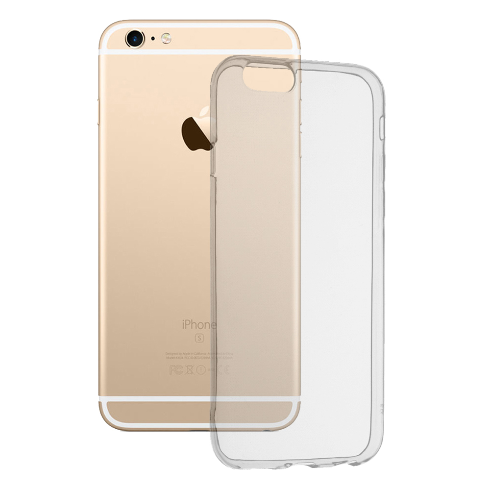 Techsuit - Clear Silicone - iPhone 6 Plus / iPhone 6s Plus - Transparent