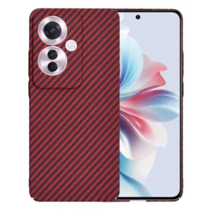 Techsuit - Carbonite FiberShell - Oppo Reno11 F - Red