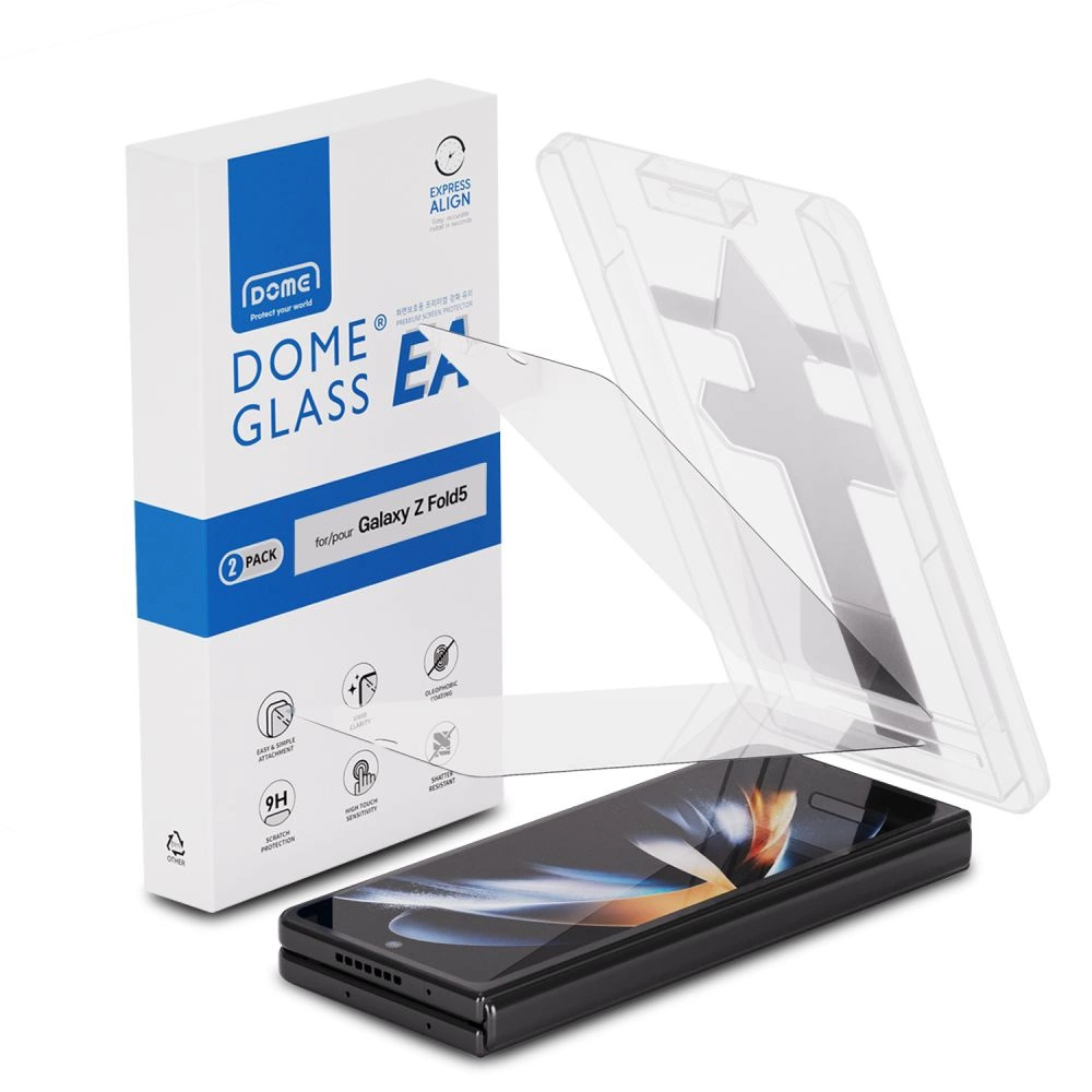 Whitestone EA Glass tempered glass for Samsung Galaxy Z Fold 5 - 2 pcs.