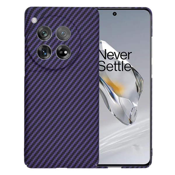 Techsuit - Carbonite FiberShell - OnePlus 12 - Purple