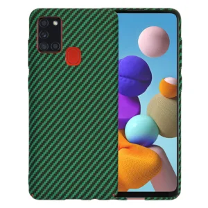 Techsuit - Carbonite FiberShell - Samsung Galaxy A21s - Green