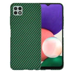 Techsuit - Carbonite FiberShell - Samsung Galaxy A22 5G - Green