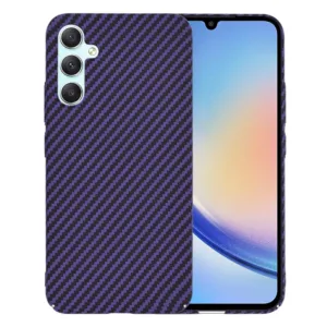 Techsuit - Carbonite FiberShell - Samsung Galaxy A34 5G - Purple