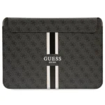 Guess 4G Printed Stripes cover for a 16" laptop - black