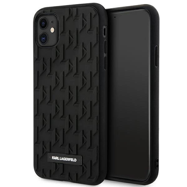 Karl Lagerfeld KLHCN61RUPKLPK iPhone 11 / Xr 6.1" hardcase black/black 3D Monogram