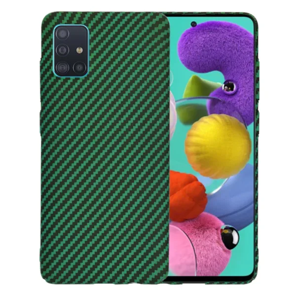 Techsuit - Carbonite FiberShell - Samsung Galaxy A51 4G - Green