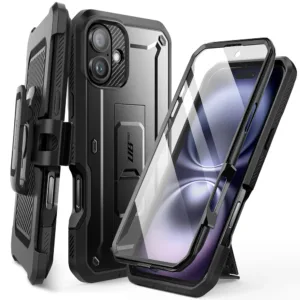 Supcase - Unicorn Beetle Pro - iPhone 16 - Black