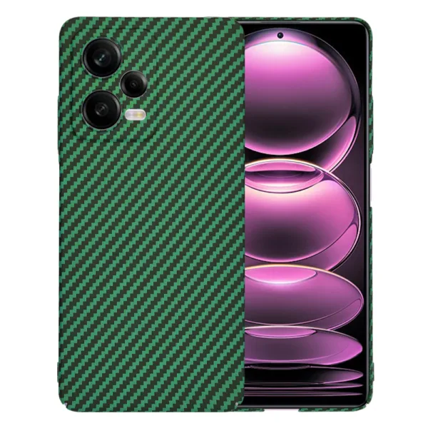 Techsuit - Carbonite FiberShell - Xiaomi Redmi Note 12 Pro 5G - Green