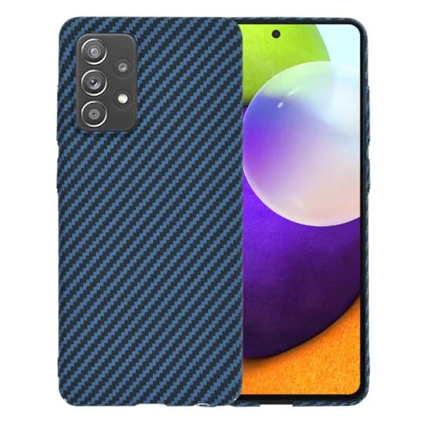 Techsuit - Carbonite FiberShell - Samsung Galaxy A52 4G / A52 5G / A52s 5G - Cyan