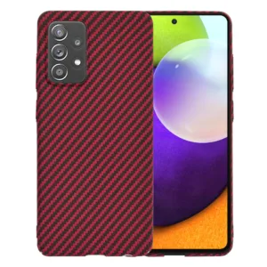 Techsuit - Carbonite FiberShell - Samsung Galaxy A52 4G / A52 5G / A52s 5G - Red