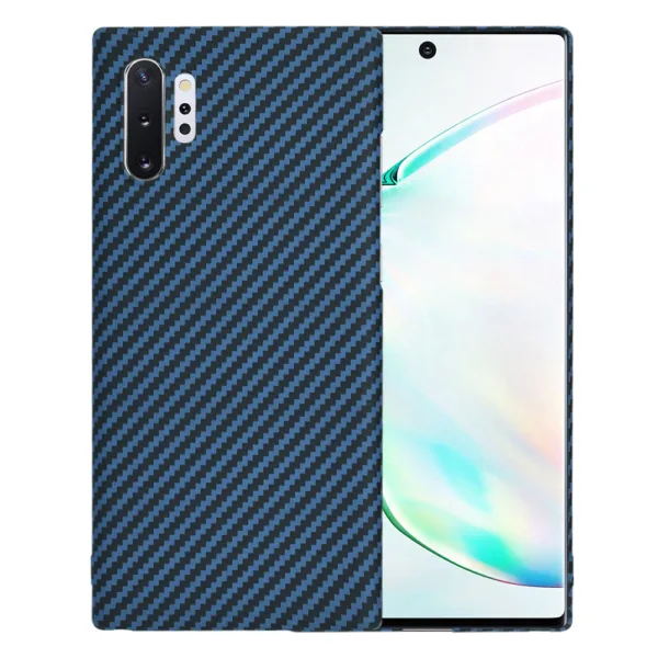 Techsuit - Carbonite FiberShell - Samsung Galaxy Note 10 Plus 4G / Note 10 Plus 5G - Cyan