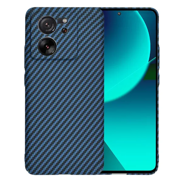 Techsuit - Carbonite FiberShell - Xiaomi 13T / 13T Pro - Cyan