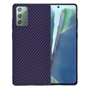 Techsuit - Carbonite FiberShell - Samsung Galaxy Note 20 4G / Note 20 5G - Purple