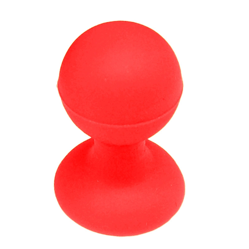 Phone holder with a round head - red