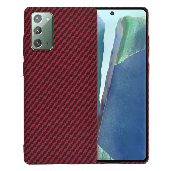 Techsuit - Carbonite FiberShell - Samsung Galaxy Note 20 4G / Note 20 5G - Red