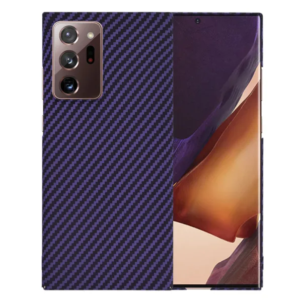 Techsuit - Carbonite FiberShell - Samsung Galaxy Note 20 Ultra / Note 20 Ultra 5G - Purple