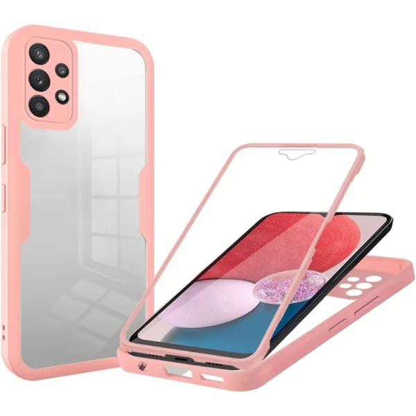 Techsuit - ColorVerse 360 Series + Screen Protector - Samsung Galaxy A13 4G - Pink