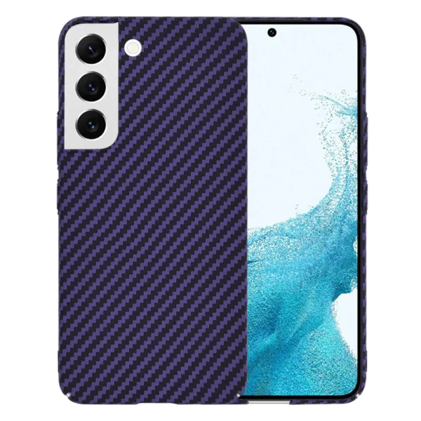 Techsuit - Carbonite FiberShell - Samsung Galaxy S22 5G - Purple