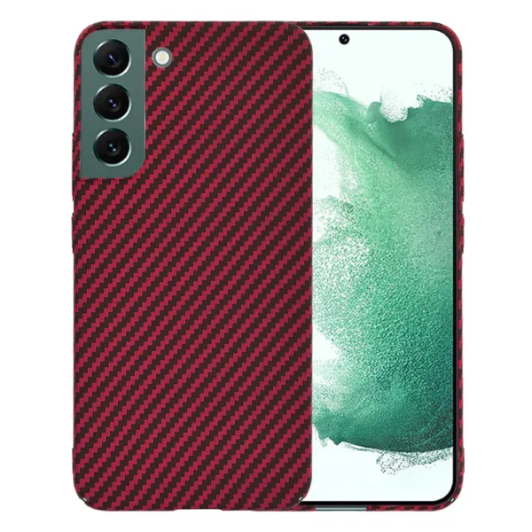 Techsuit - Carbonite FiberShell - Samsung Galaxy S22 Plus 5G - Red