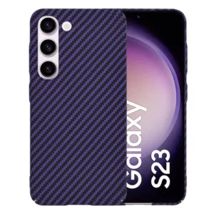 Techsuit - Carbonite FiberShell - Samsung Galaxy S23 - Purple