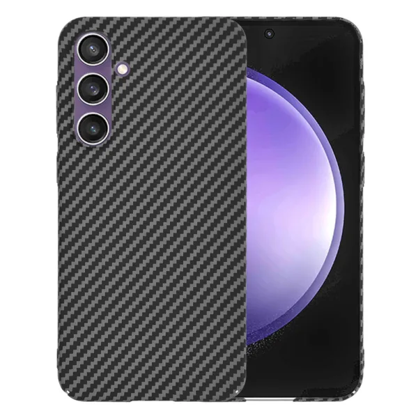 Techsuit - Carbonite FiberShell - Samsung Galaxy S23 FE - Black