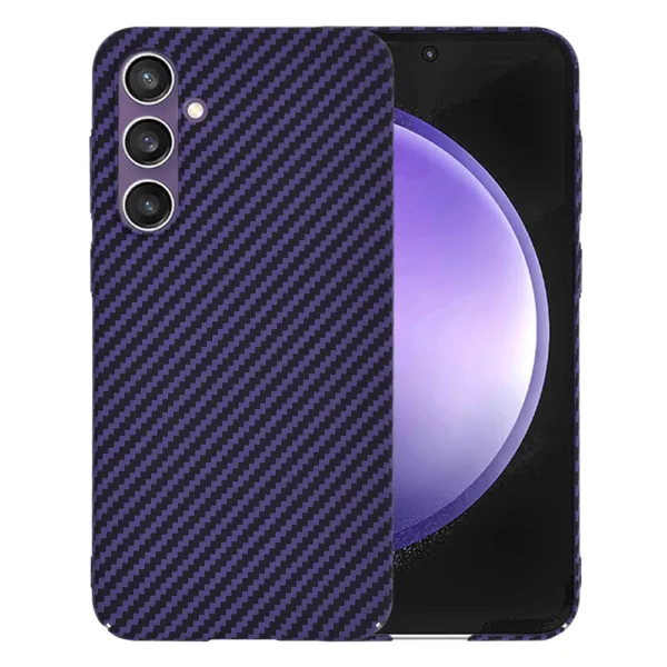 Techsuit - Carbonite FiberShell - Samsung Galaxy S23 FE - Purple