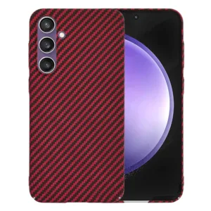 Techsuit - Carbonite FiberShell - Samsung Galaxy S23 FE - Red