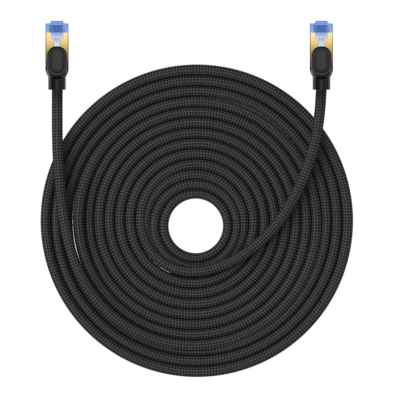 Baseus fast internet cable RJ45 cat.7 10Gbps 25m braided black