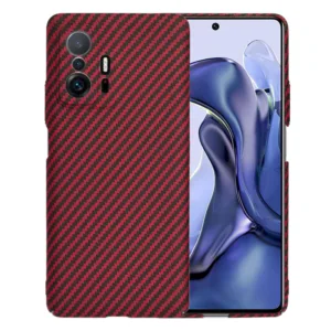 Techsuit - Carbonite FiberShell - Xiaomi 11T / 11T Pro - Red