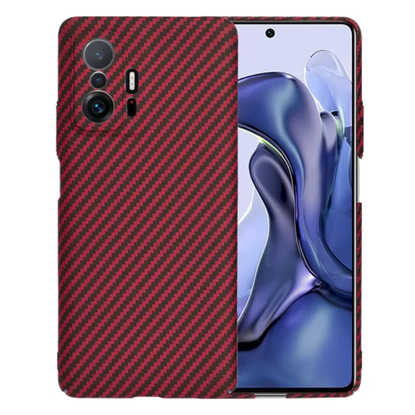 Techsuit - Carbonite FiberShell - Xiaomi 11T / 11T Pro - Red