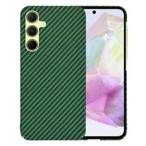 Techsuit - Carbonite FiberShell - Samsung Galaxy A35 5G - Green