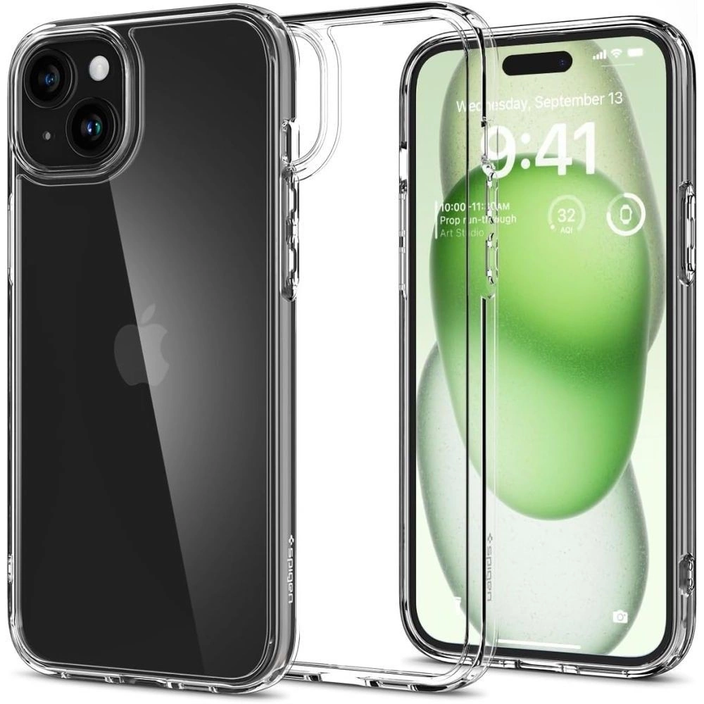 Spigen Ultra Hybrid iPhone 15 Plus Case - Clear