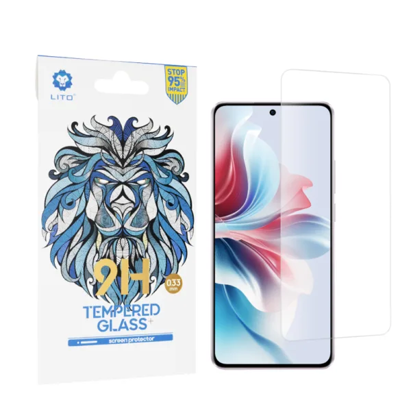 Lito - 2.5D Classic Glass - Oppo Reno11 F - Clear