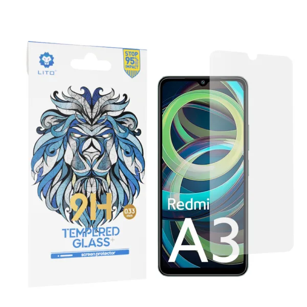 Lito - 2.5D Classic Glass - Xiaomi Redmi A3 - Clear