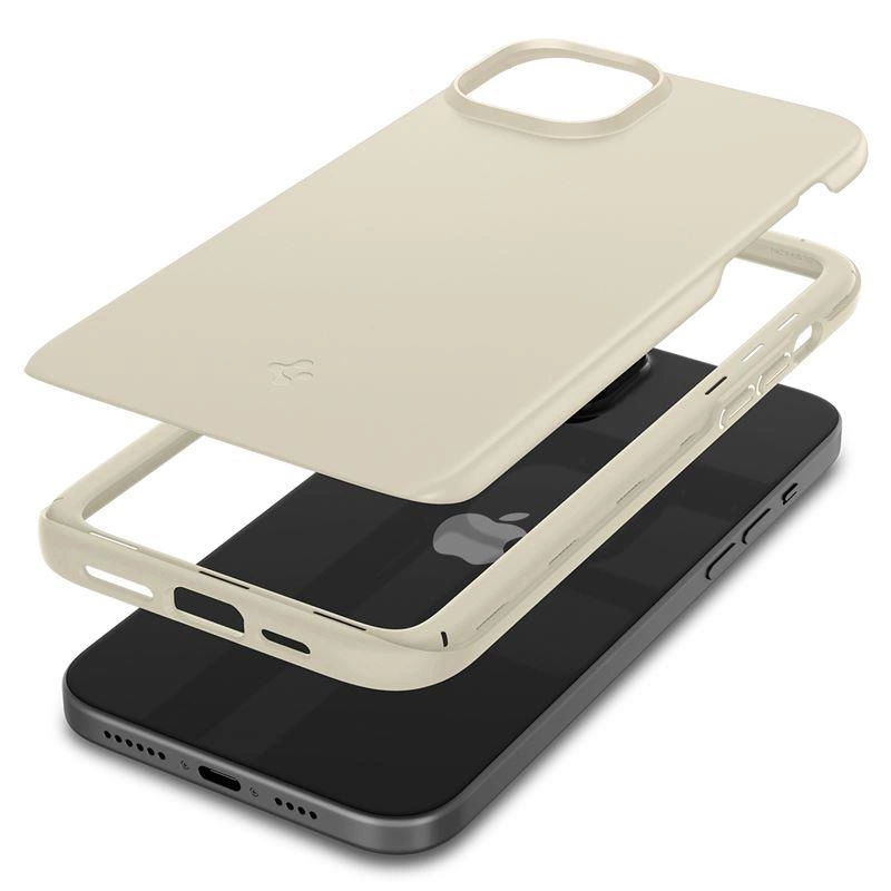 Spigen Thin Fit iPhone 15 Plus Case - Beige