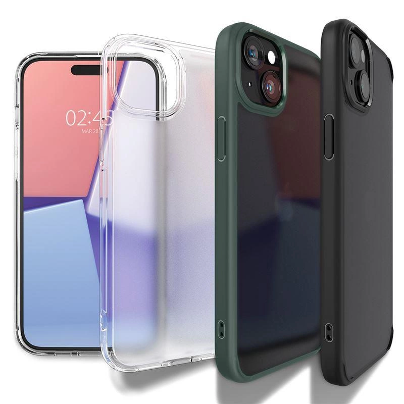 Spigen Ultra Hybrid Case for iPhone 15 Plus - Clear Matte