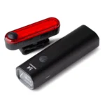 Wozinsky WSBLB1 front and rear USB-C bicycle light set - black